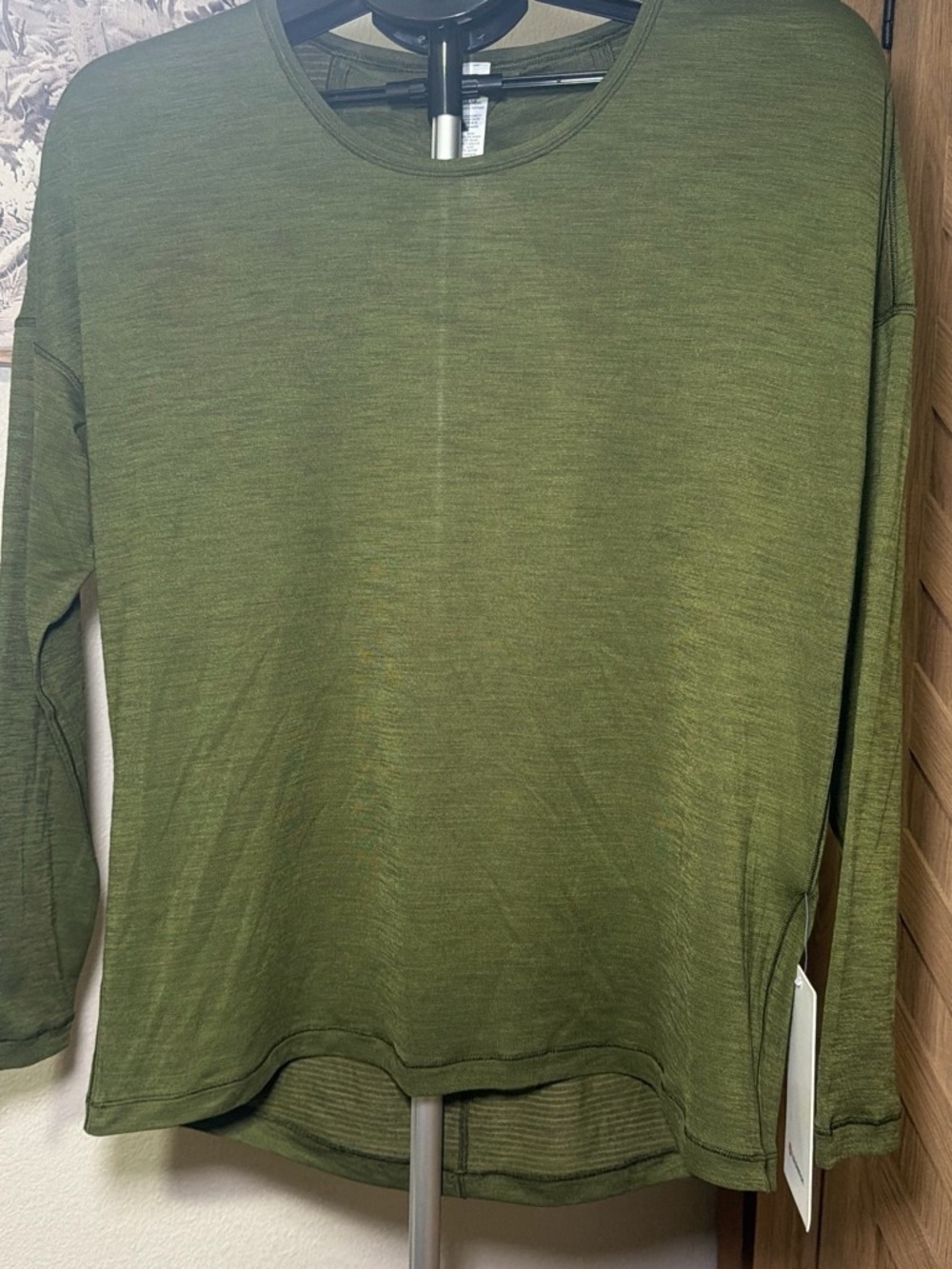 Lululemon Olive Green Long-Sleeve Sweater